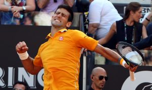 La gioia di Novak Djokovic (foto Tonelli)