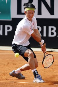 Kei Nishikori (Foto Giampiero Sposito)