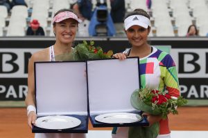 Martina Hingis e Sania Mirza (Foto Antonio Costantini)